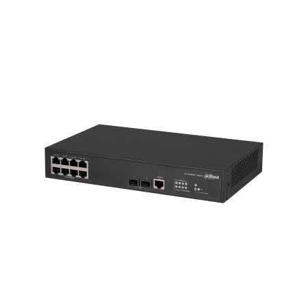 (DH-AS4300-8GT2GF) DAHUA SWITCH L2 8 PUERTOS RJ45 + 2 SFP