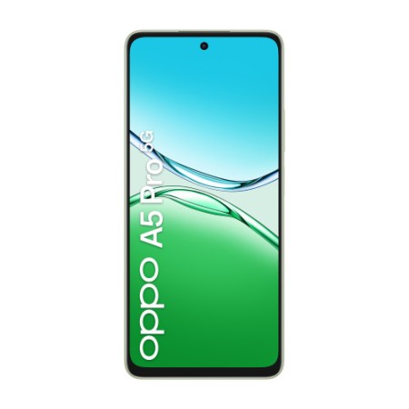 OPPO A5 Pro 5G 16,9 cm (6.67″) SIM doble Android 15 USB Tipo C 8 GB 256 GB 5800 mAh Verde, Oliva