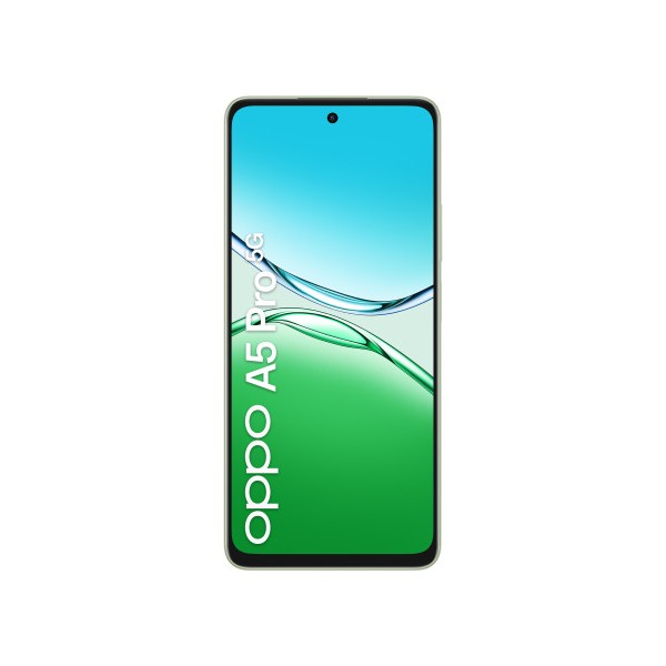 OPPO A5 Pro 5G 16,9 cm (6.67″) SIM doble Android 15 USB Tipo C 8 GB 256 GB 5800 mAh Verde, Oliva