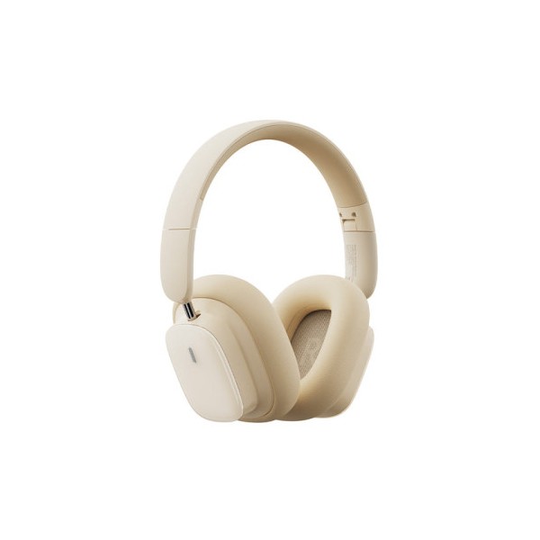 BASEUS BOWIE H1I NOISE-CANCELLATION WIRELESS HEADPHONES STELLAR WHITE
