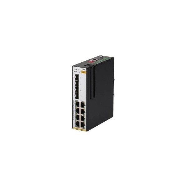 H3C IE4300-12P-PWR L2 INDUSTRIAL ETHERENT SWITCH WITH 8*10/1