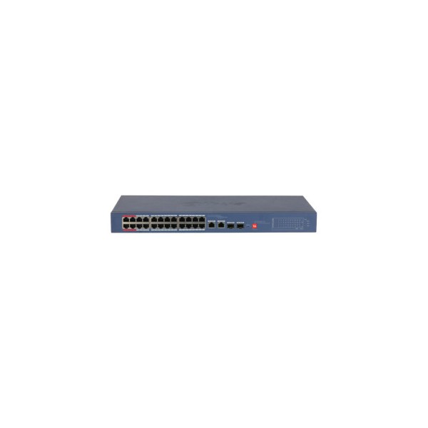 (DH-CS4226-24ET-240-V2) DAHUA SWITCH 26 PUERTOS CLOUD MANAGED, 24 PUERTOS POE, 240W, HI-POE, L2