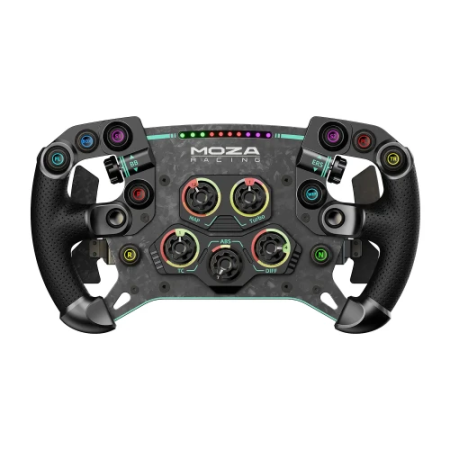 Moza Racing RS056 mando y volante Negro