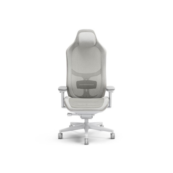 Fractal Design FD-CH-RE1M-02 silla para videojuegos Silla para videojuegos de PC Asiento acolchado Blanco