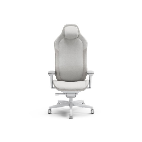 Fractal Design FD-CH-RE1F-02 silla para videojuegos Silla para videojuegos de PC Asiento acolchado Blanco