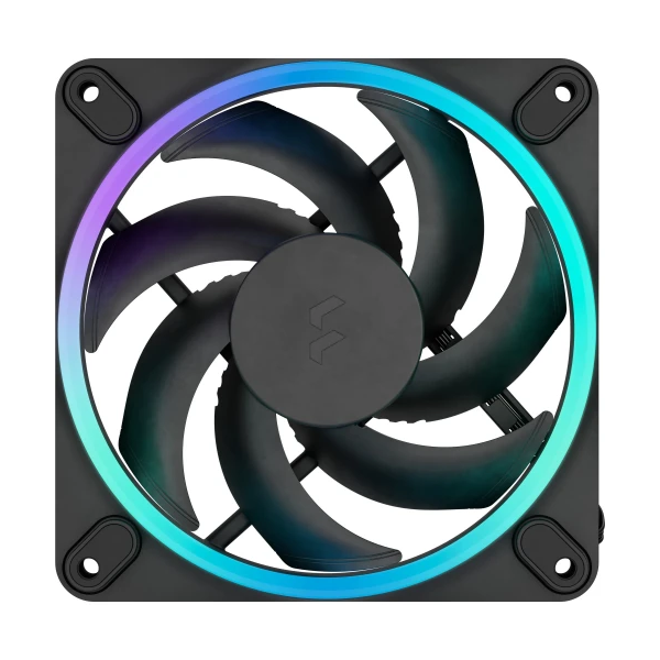 FRACTAL VENTILADOR CAJA MOMENTUM 12 RGB 3-PACK BLACK FD-F-M