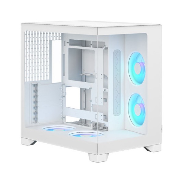 FRACTAL CAJA POP 2 VISION WHITE RGB FD-C-POV2A-03