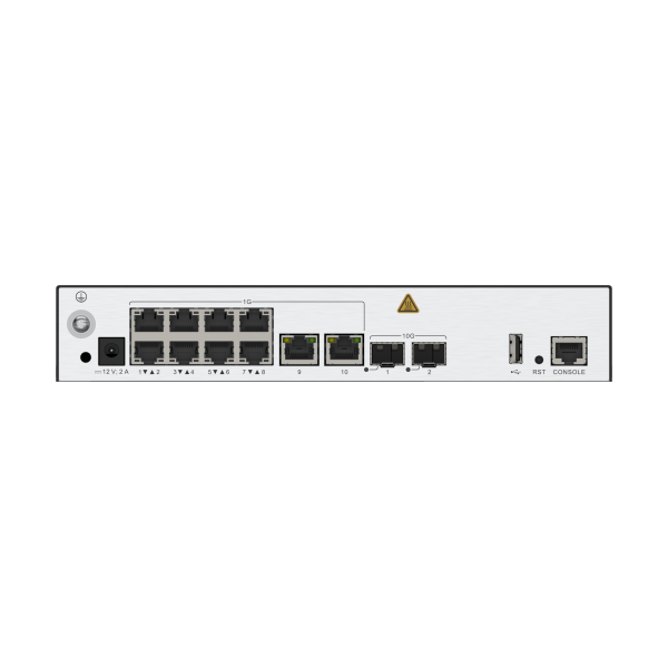 HUAWEI AC 650-128AP MAINFRAME (10 GE PORTS, 210 GE SFP +PORTS WITH THE AC/DC ADAPTER)