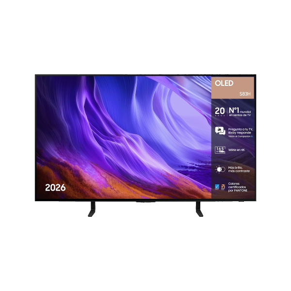 Samsung TV 48″ OLED S83H 4K Vision AI Smart TV (2026)