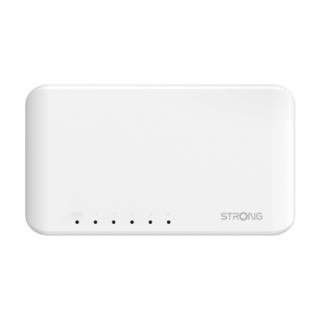 Strong SW5000P switch Gigabit Ethernet (10/100/1000) Blanco