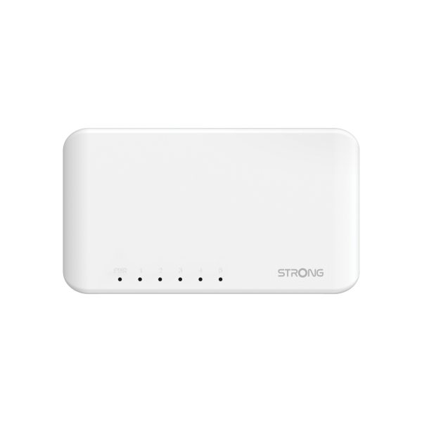 Strong SW5000P switch Gigabit Ethernet (10/100/1000) Blanco