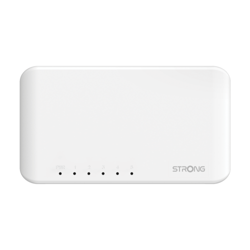 Strong SW5000P switch Gigabit Ethernet (10/100/1000) Blanco