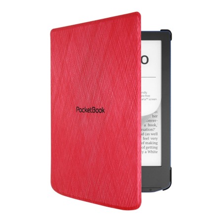 Pocketbook funda shell series verse  verse pro - rojo