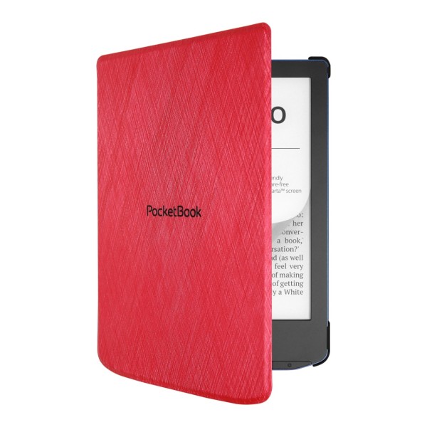 Pocketbook funda shell series verse  verse pro - rojo