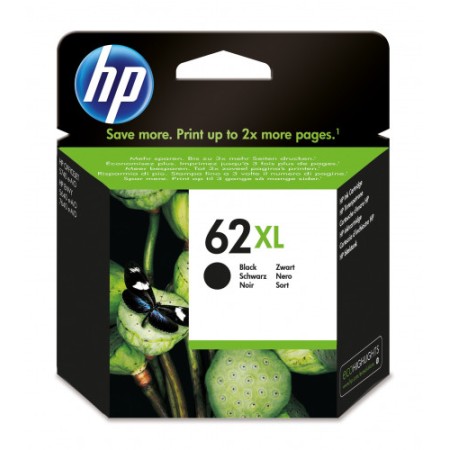 HP 62XL CARTUCHO DE TINTA HP62XL NEGRO (C2P05AE)