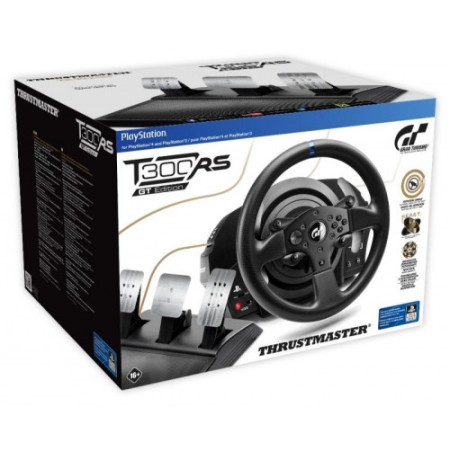 THRUSTMASTER VOLANTE + PEDALES T300RS GT EDITION - PS3 / PS4 / PC
