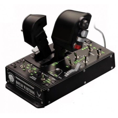 Thrustmaster HOTAS Warthog Dual Throttles Negro USB Simulador de Vuelo PC