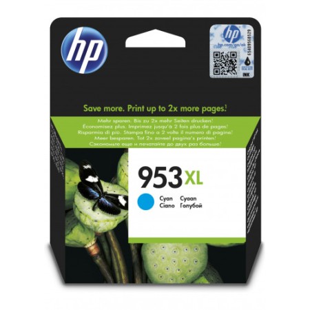 HP 953XL CARTUCHO DE TINTA HP953XL CIAN (F6U16AE)