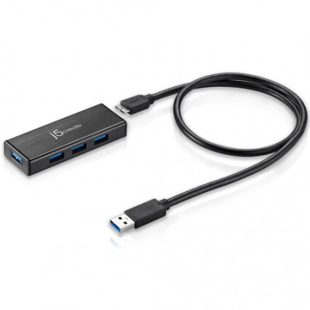 J5CREATE JUH340 MINI HUB USB 3.0 4 PUERTOS