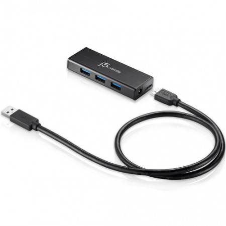 J5CREATE JUH340 MINI HUB USB 3.0 4 PUERTOS