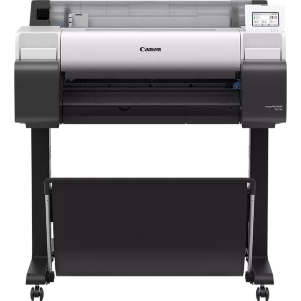 Kit plotter canon tm - 240  pedestal sd - 24 a1 24 pulgadas -  2400ppp -  usb -  red -  wifi -  diseño cad -  tinta 5 colores - 