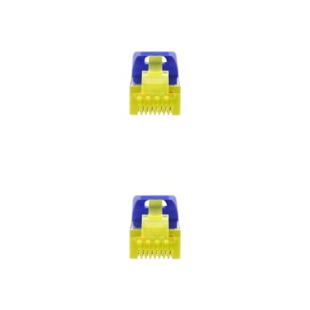 Nanocable Cable de red latiguillo RJ45 LSZH Cat.6A SFTP AWG26, Azul, 2.0 m