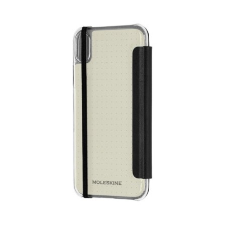 Moleskine ET9CBPXRCLR funda para teléfono móvil 15,5 cm (6.1″) Folio Negro, Transparente