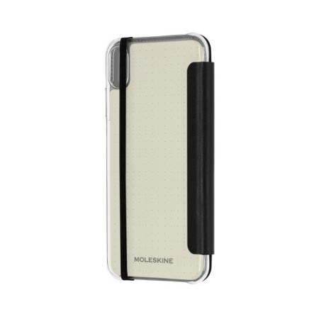 Moleskine ET9CBPXSMCLR funda para teléfono móvil 16,5 cm (6.5″) Folio Negro, Transparente