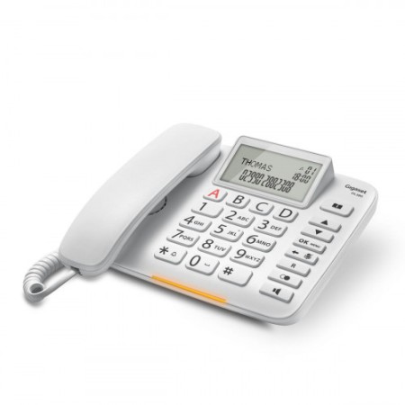 Gigaset DL380 Teléfono analógico Blanco Identificador de llamadas