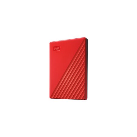 Western Digital My Passport disco duro externo 4000 GB Rojo