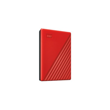 Western Digital My Passport disco duro externo 4000 GB Rojo