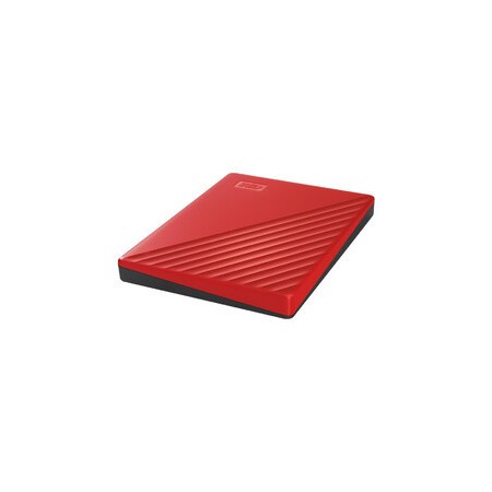 Western Digital My Passport disco duro externo 4000 GB Rojo