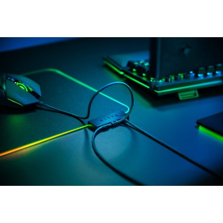 Razer Firefly V2 Negro Alfombrilla de ratón para juegos