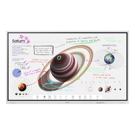 Pantalla interactiva tactil samsung flip pro wm85b 85 pulgadas