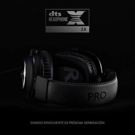 Auriculares Gaming con Micrófono Logitech G Pro X/ Jack 3.5/ USB/ Negros