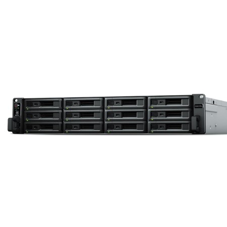 Servidor nas synology rs3621rpxs 2u 12bay 2.2 ghz 6c 8gb ddr4 4x 1gbe 2x usb3.2 rps