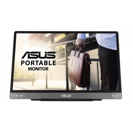 ASUS MB14AC pantalla para PC 35,6 cm (14″) 1920 x 1080 Pixeles Full HD Gris