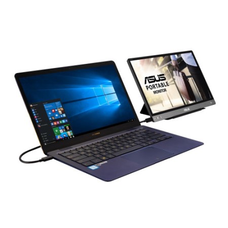 ASUS MB14AC pantalla para PC 35,6 cm (14″) 1920 x 1080 Pixeles Full HD Gris