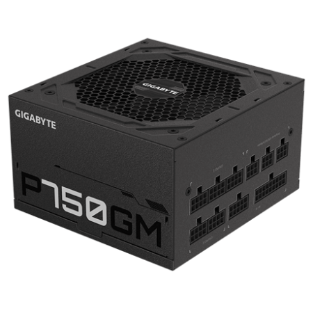 Gigabyte P750GM unidad de fuente de alimentación 750 W 20+4 pin ATX ATX Negro