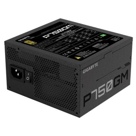 Gigabyte P750GM unidad de fuente de alimentación 750 W 20+4 pin ATX ATX Negro