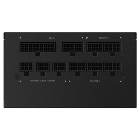 Gigabyte P750GM unidad de fuente de alimentación 750 W 20+4 pin ATX ATX Negro