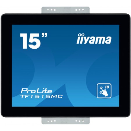 iiyama ProLite TF1515MC-B2 monitor pantalla táctil 38,1 cm (15″) 1024 x 768 Pixeles Negro Multi-touch