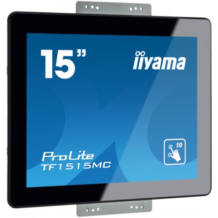 iiyama ProLite TF1515MC-B2 monitor pantalla táctil 38,1 cm (15″) 1024 x 768 Pixeles Negro Multi-touch