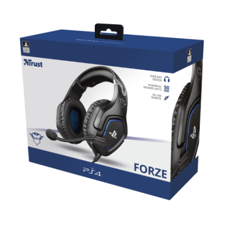 Trust GXT 488 Forze PS4 Auriculares Diadema Negro