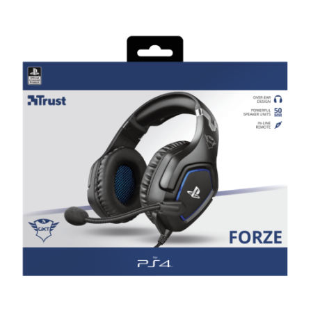 Trust GXT 488 Forze PS4 Auriculares Diadema Negro