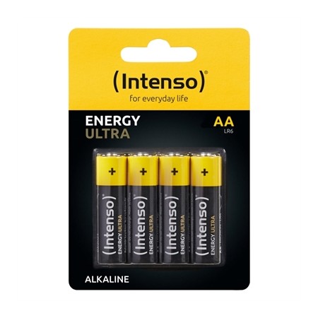 Pack de pilas alcalinas intenso energy ultra aa lr06 4 unidades