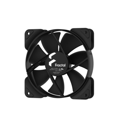 Fractal Design Aspect 12 PWM Carcasa del ordenador Ventilador 12 cm Negro 1 pieza(s)
