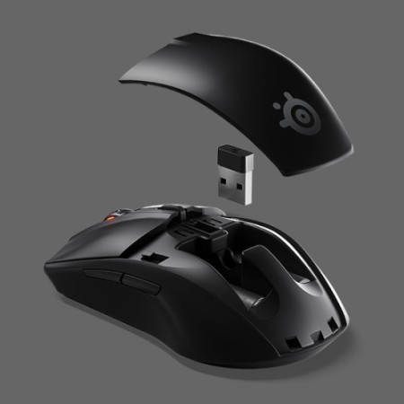 Steelseries Rival 3 Wireless ratón mano derecha RF inalámbrica + Bluetooth Óptico 18000 DPI