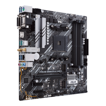 ASUS PRIME B550M-A WIFI II AMD B550 Zócalo AM4 micro ATX