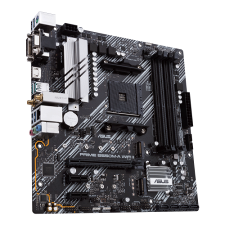 ASUS PRIME B550M-A WIFI II AMD B550 Zócalo AM4 micro ATX